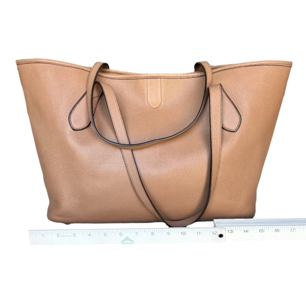 Burberry Tan Honeybrook Derby Medium Tote - Picture 11 of 14